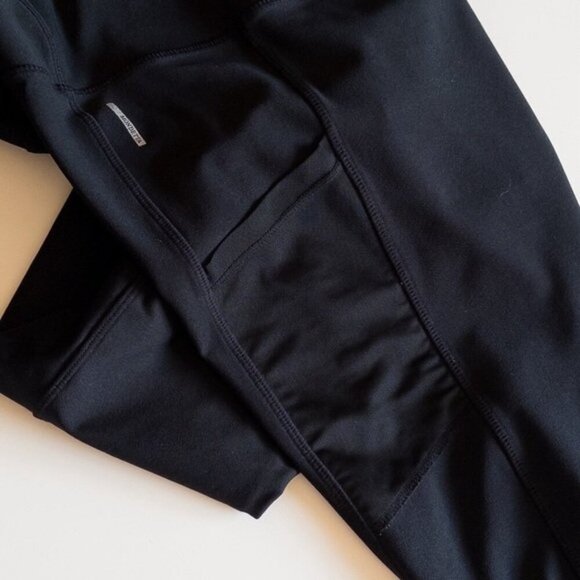 Mondetta Women's High Waist Active Legging Black Workout Tights Size Medium - Picture 5 of 10